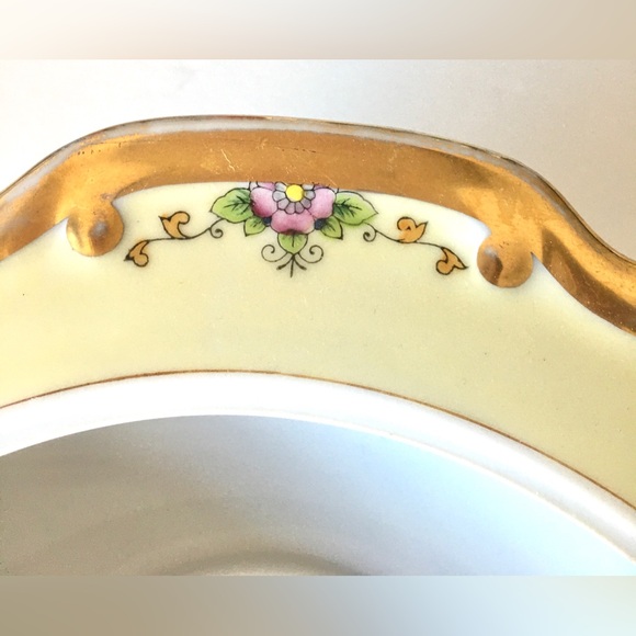 Vintage Porcelain handpainted Japanese 🇯🇵 Bowl by Meita - Picture 10 of 14